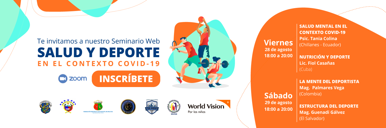 Seminario web salud y deporte en el contexto COVID19